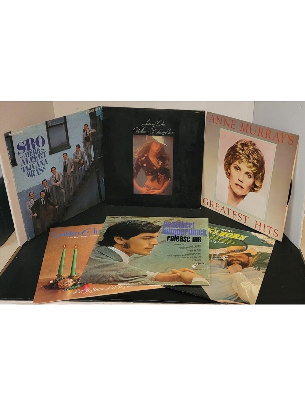 Alpert, Murray, Lenny Dee, Hirt, Humperdinck & Christmas - Lot of 6 Records